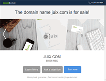 Tablet Screenshot of juix.com